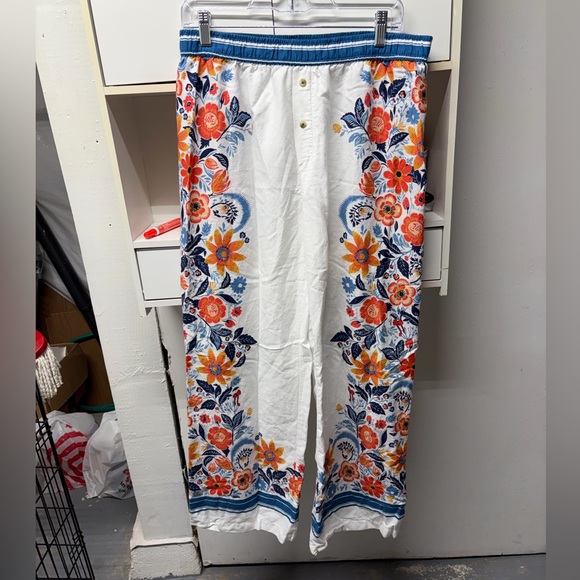 By Anthropologie Flannel Pajama Pants - Picture 2 of 9